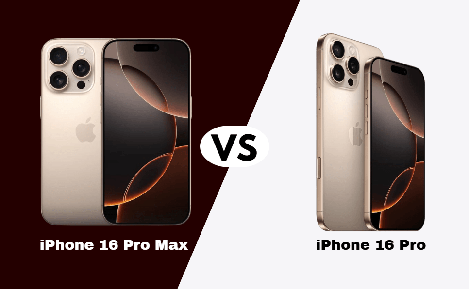 iPhone 16 Pro vs iPhone 16 Pro Max