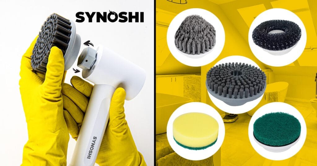 Synoshi Spin Power Scrubber